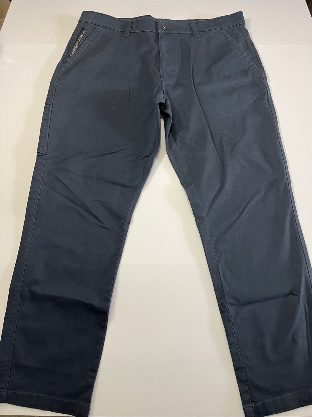 Weatherproof Men's Dark Navy Straight Chinos